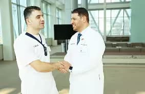 Medical team meeting