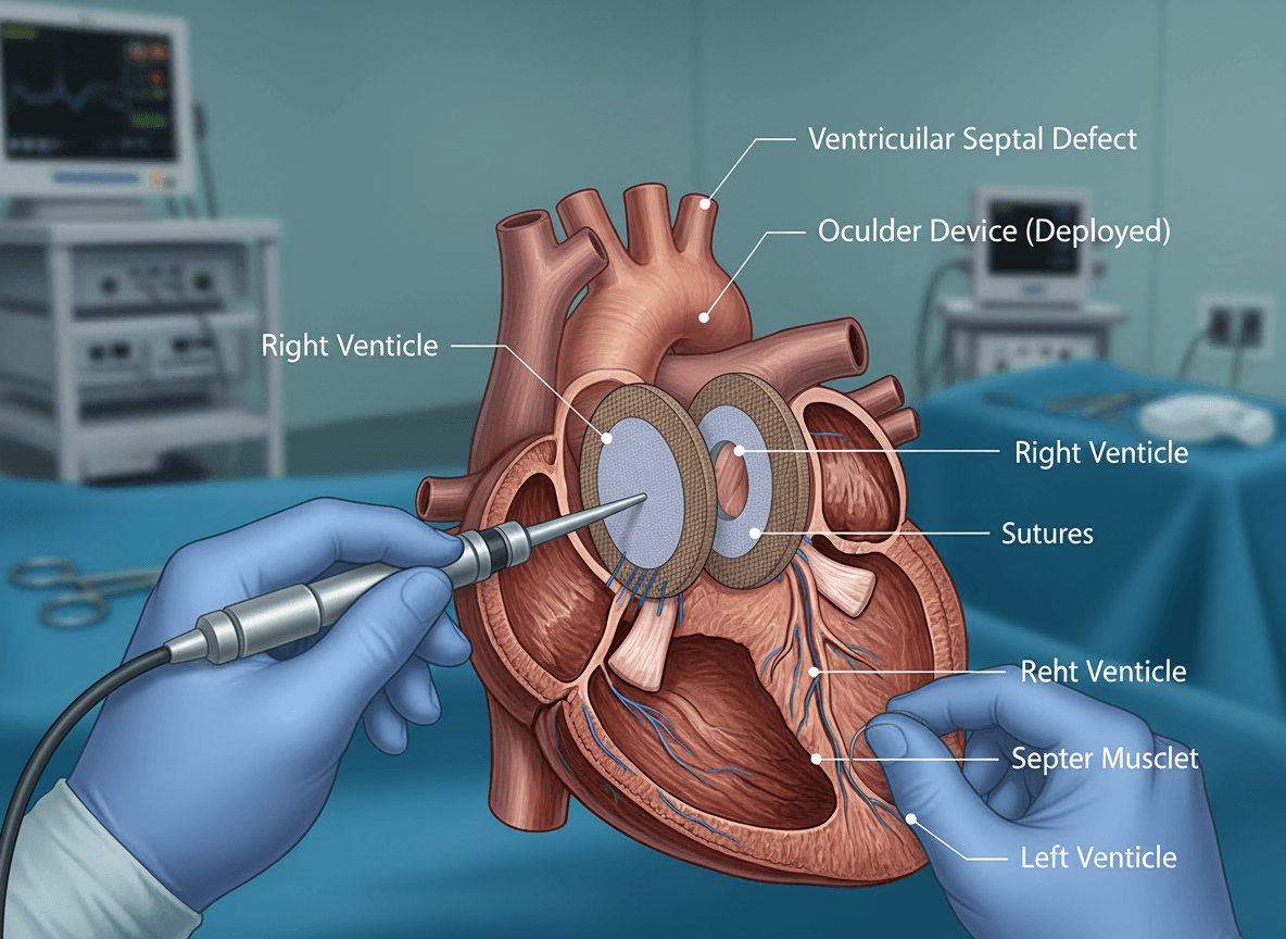 ASD VSD PFO Device Closure