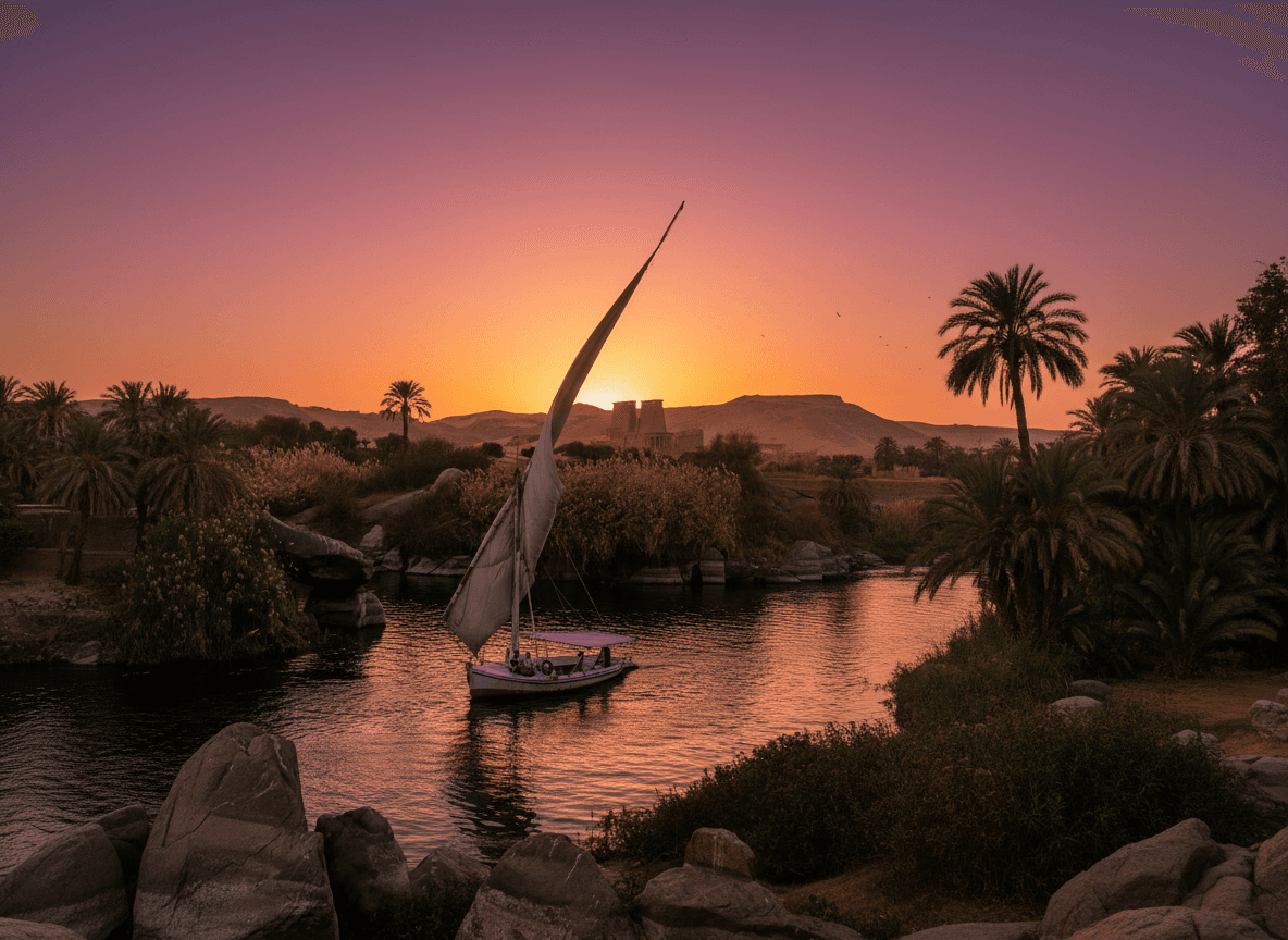 Nile Felucca Relaxation Ride